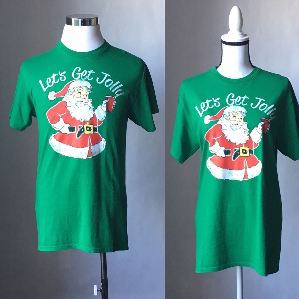 REDUCED FOR XMAS! Size M Let's Get Jolly T Shirt